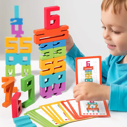 Wooden Math Toy for Kids