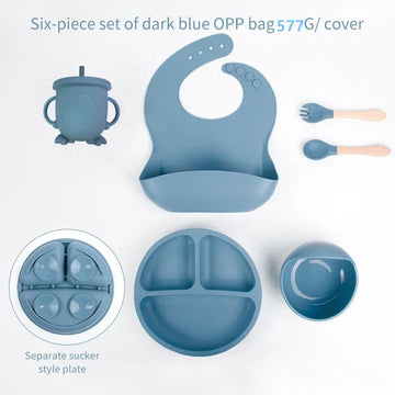 Silicone Baby Feeding Set