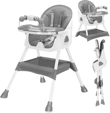 Foldable Baby High Chair Plus